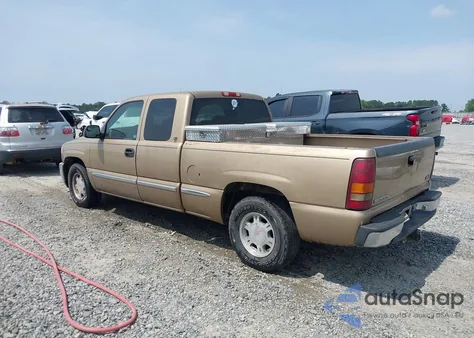 1999 GMC Sierra 1500 Sle из США, поврежденный, VIN 2GTEC19T6X1564220